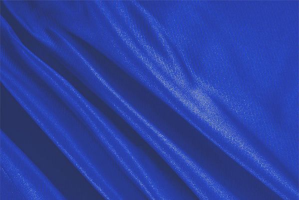 Electric Blue Silk Dogaressa Apparel Fabric
