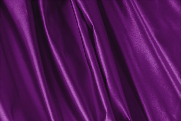 Cardinal Purple Silk Duchesse Apparel Fabric