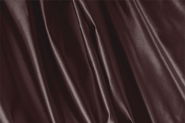 Tissu Couture Duchesse Violet rouge noir en Soie