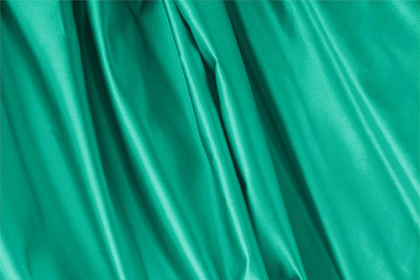 Green Green Silk Duchesse Apparel Fabric