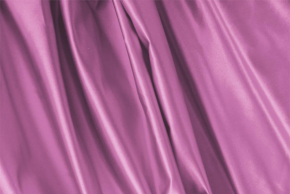Azalea Pink Silk Duchesse Apparel Fabric