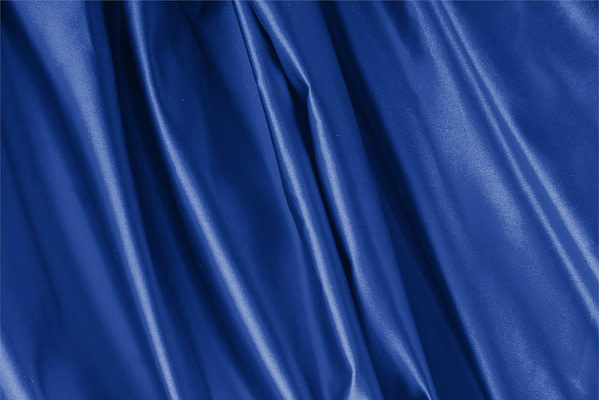 Royal Blue Silk Duchesse Apparel Fabric