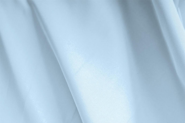Light blue faille fabric in pure silk with thin ribbing for dressmakin