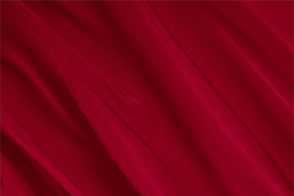 Ruby Red Silk Radzemire Apparel Fabric