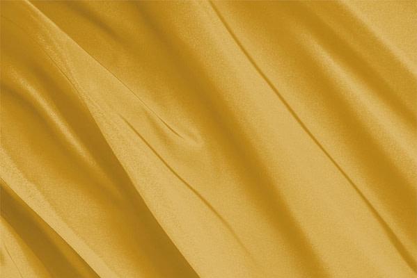 Ochre Yellow Silk Radzemire Apparel Fabric