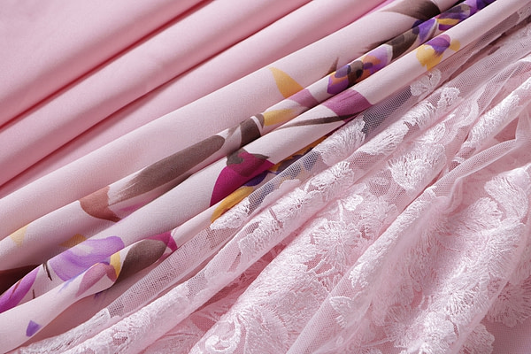 Pink fine apparel and high fashion fabrics | new tess