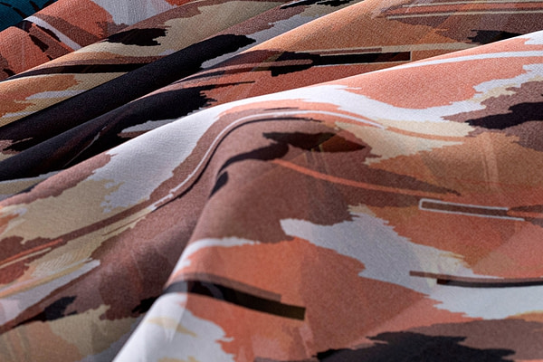 Silk georgette fabric ST000220 | new tess