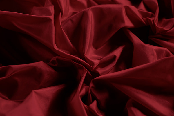 Wine Red Silk Taffeta Apparel Fabric