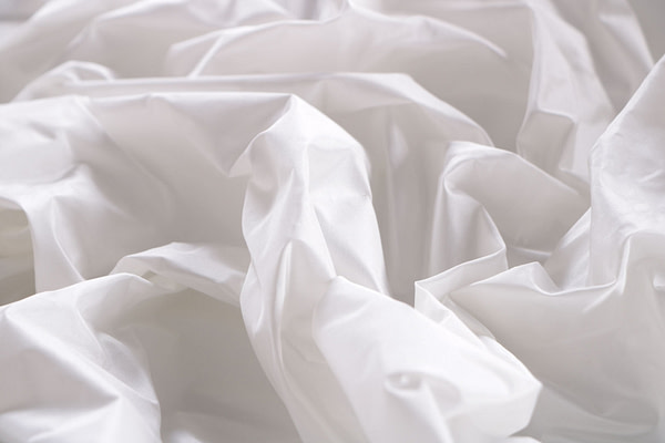 Tessuto Taffetas Avorio per Abbigliamento