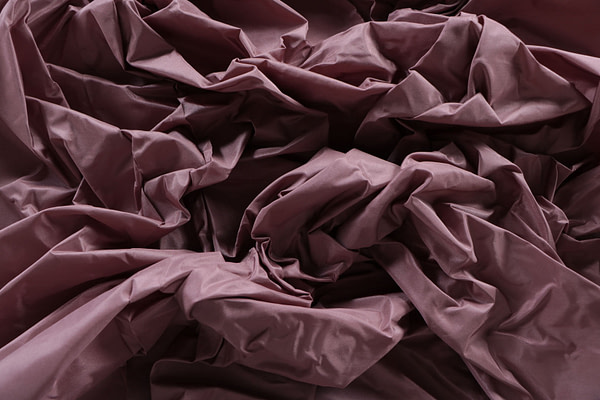 Tissu Couture Taffetas Rose antique en Soie