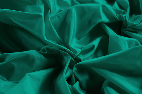 Green Green Silk Taffeta Apparel Fabric