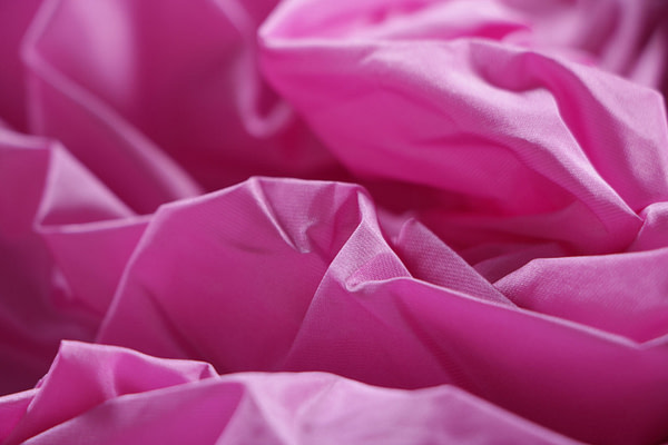 Azalea pink taffeta fabric in pure silk | new tess