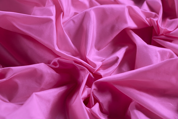 Azalea Pink Silk Taffeta Apparel Fabric
