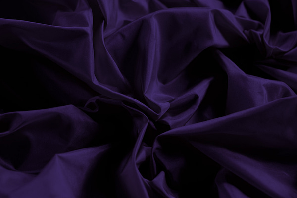Tissu Couture Taffetas Violet Indaco en Soie
