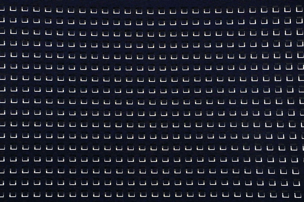 Blue, Gray Geomoetrico P02-01 Woven Fabric