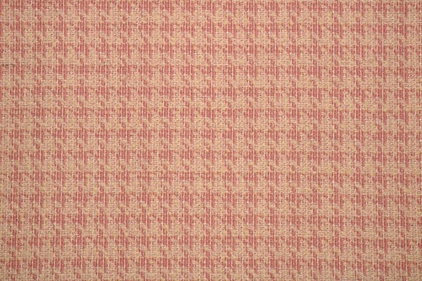 Pink, White Cotton-blend Weaved Fabric - Intreccio 800