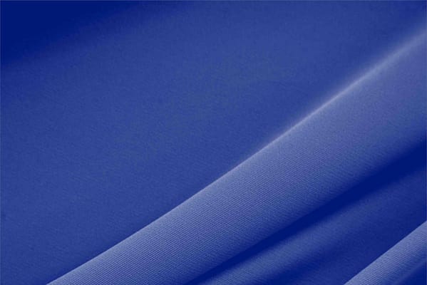 Tissu Microfibre légère Bleu cina en Polyester pour vêtements
