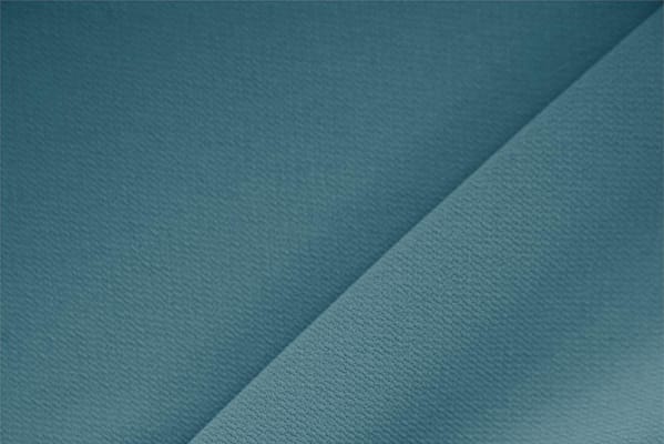 Tissu microfibre crêpe en polyester bleu frelon pour vêtements