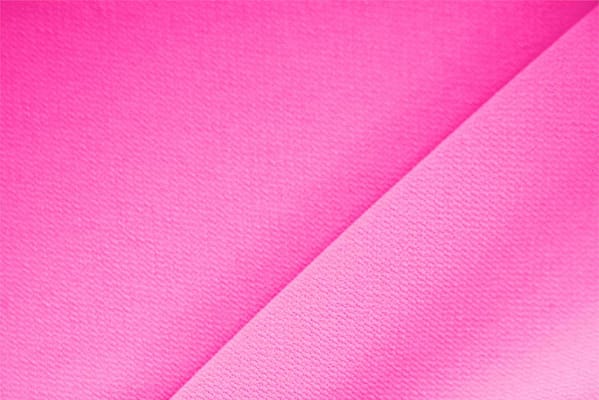 Fuchsia polyester crepe microfibre fabric for dressmaking