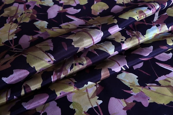 Blue, Brown, Green, Pink Silk Habutai fabric for dressmaking