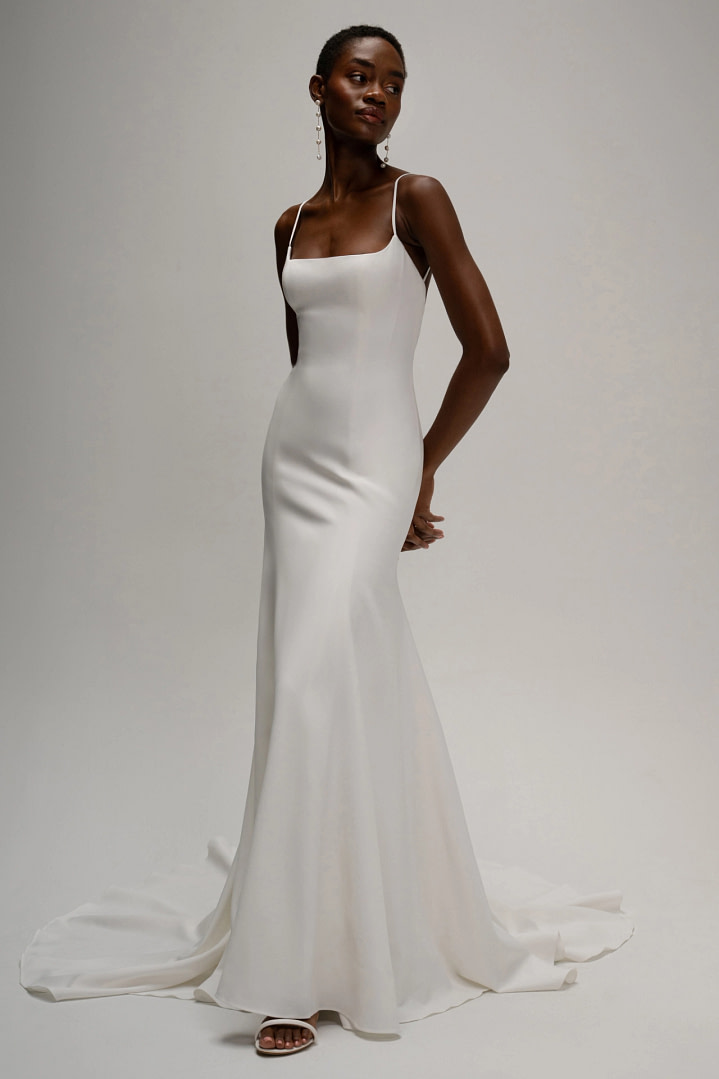 Tendances - robes de mariée en tissu automne-hiver 2023 | newtess