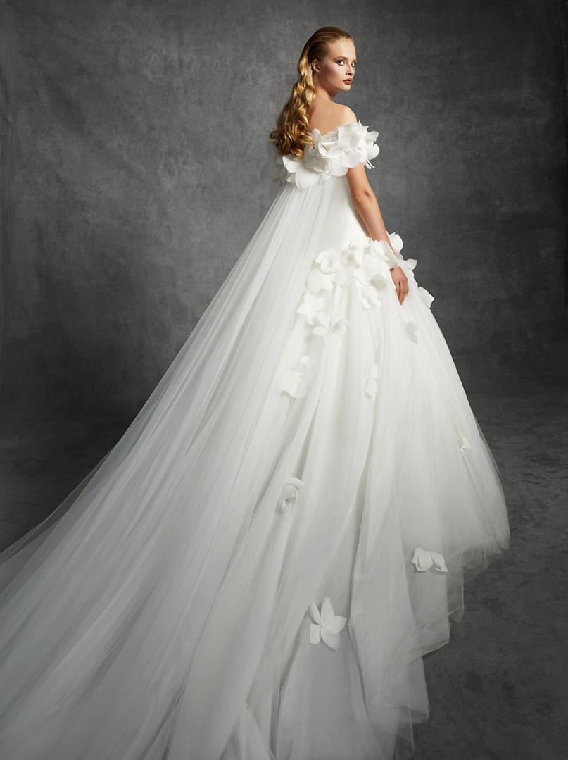 Volantée Robe Soirée Longue Princesse Robe Pour Mariage Élégant