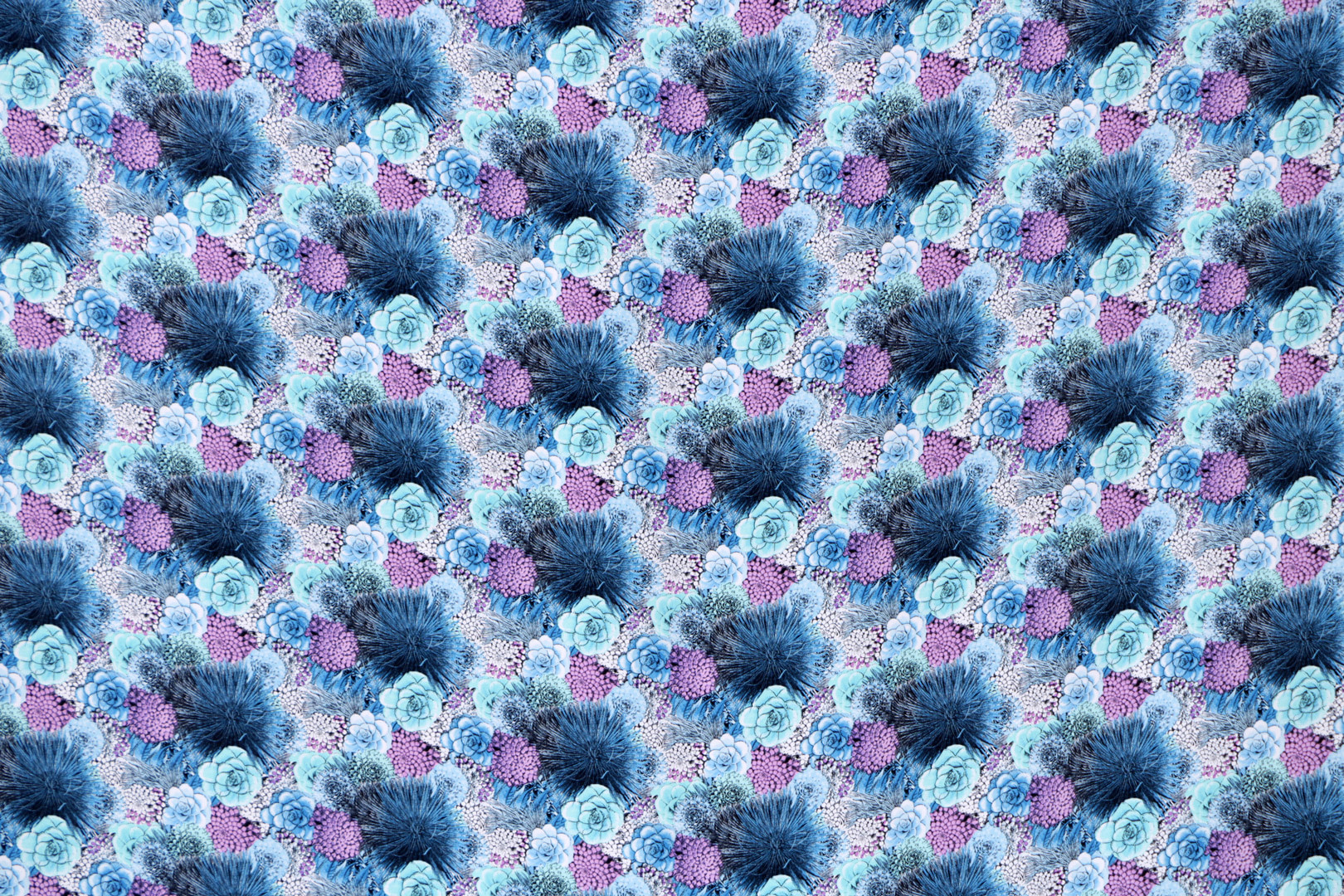 Flowers Print Apparel Fabric ST000683