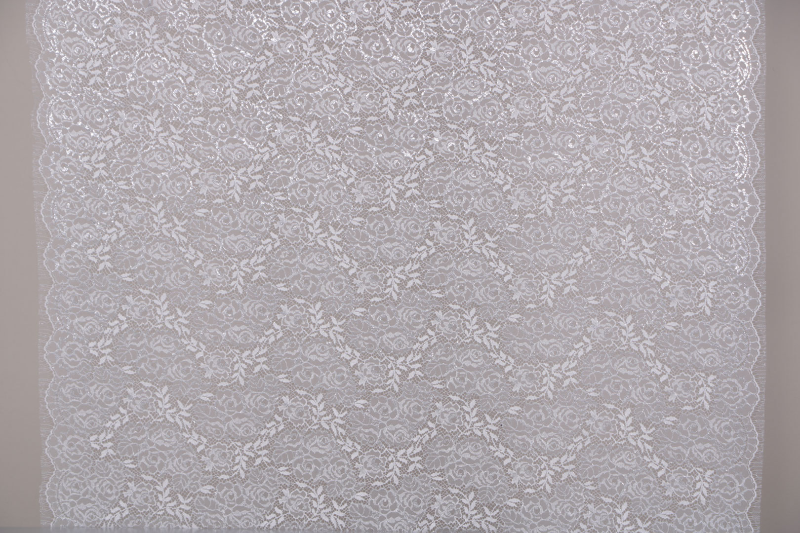 Silver Polyester, Viscose fabric for dressmaking