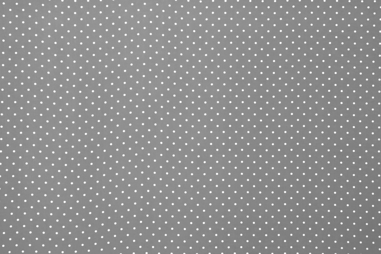 Gray, White Silk Polka Dot Fabric - Crepe Se Omnibus Micro Pois 201906