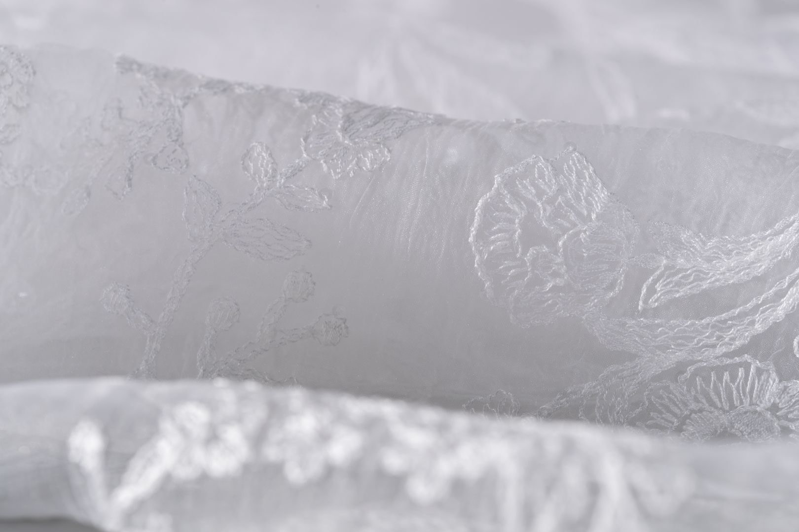 Handi Stitch Nastro Organza Rotolo di Tulle Bianco Largo - 137 cm x 18 m per Rotolo Handi Stitch Nastro Organza Rotolo di Tulle Bianco Largo - 137 cm x 18 m per Rotolo