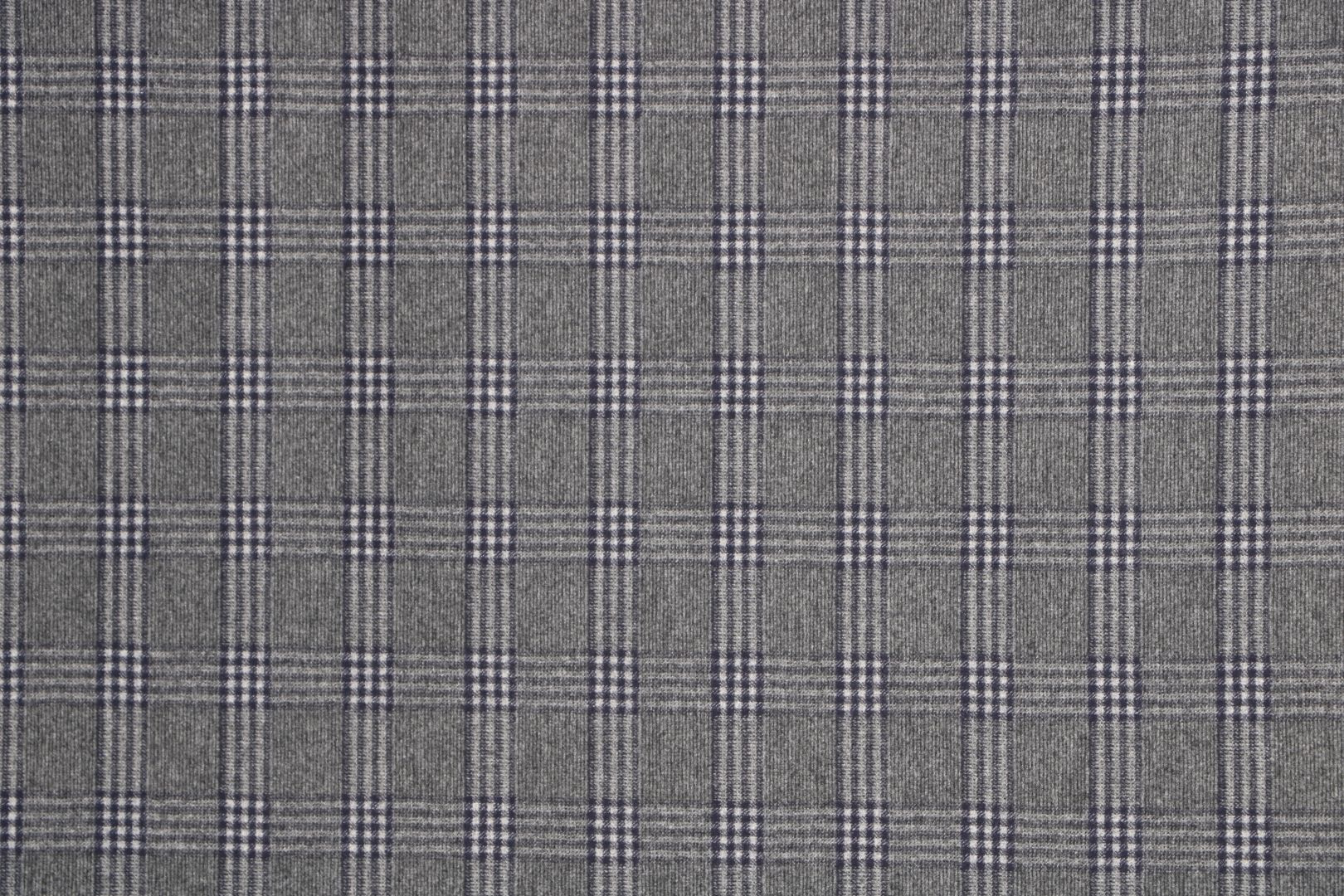 Grey Check Flannel Fabric 97540 – Fabrics4Fashion