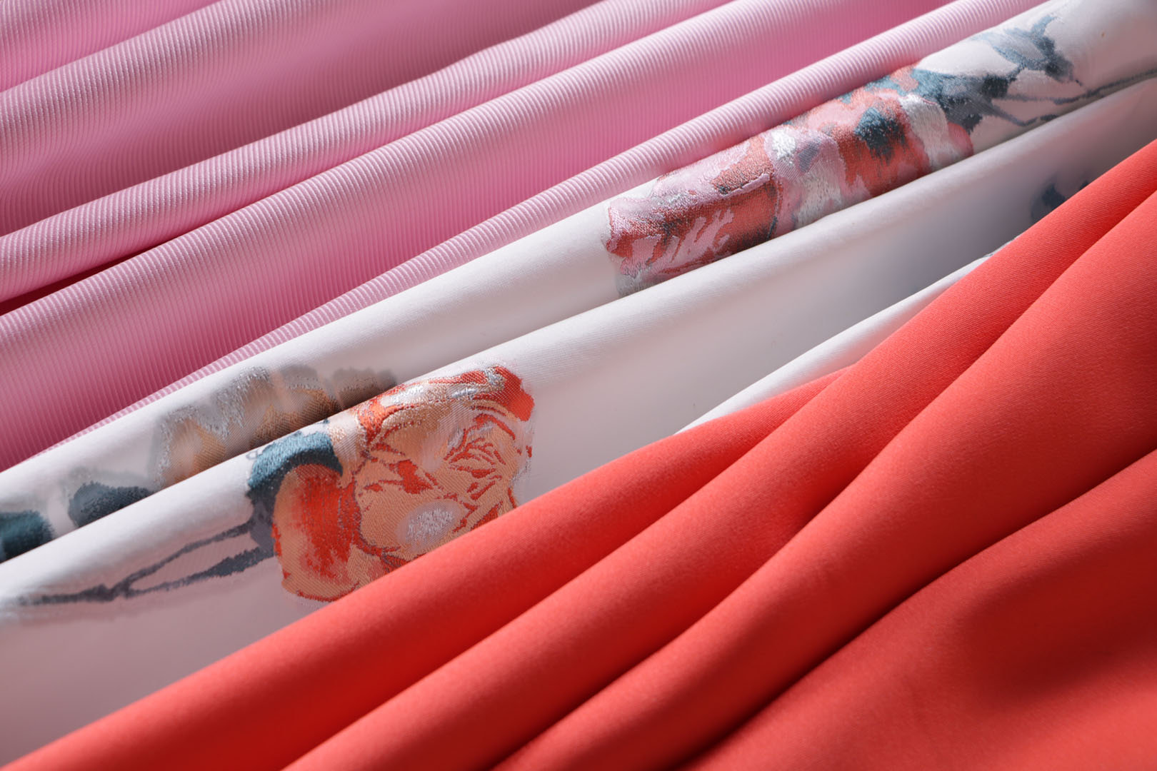 Crepe-chiffon – 100% Silk fabric - Composition: 100% Silk Tessuti