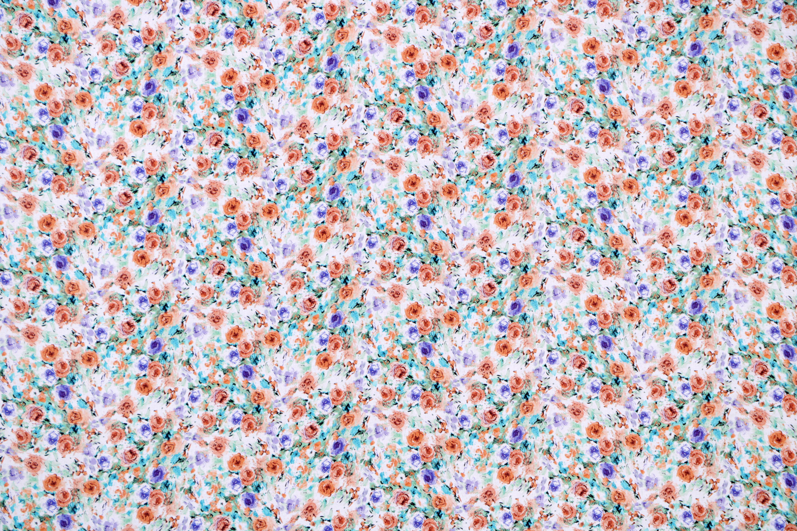 Flowers Print Apparel Fabric ST000719