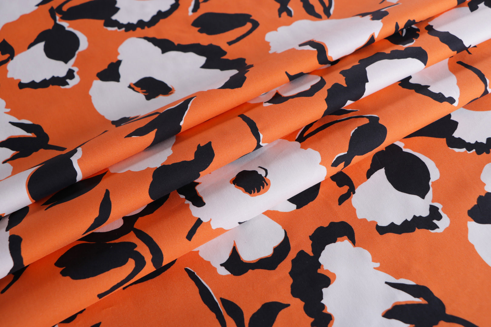 Flowers Print Apparel Fabric ST000859