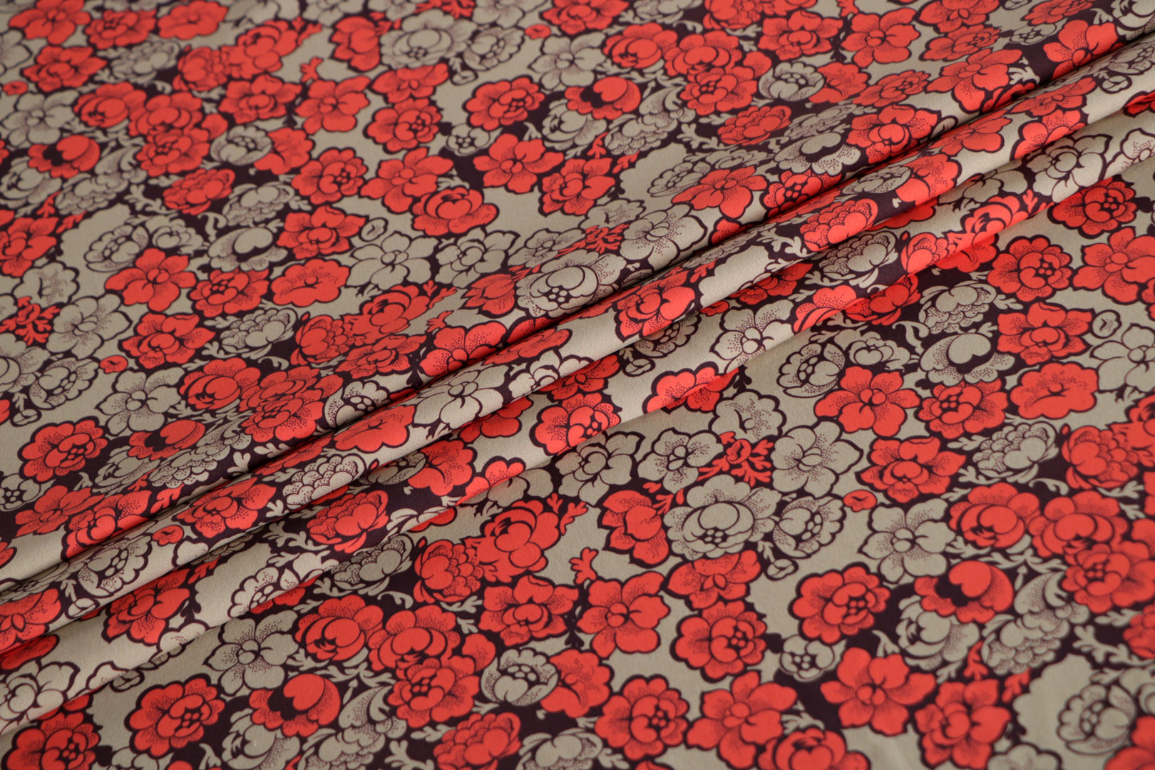 Flowers Print Apparel Fabric ST000588