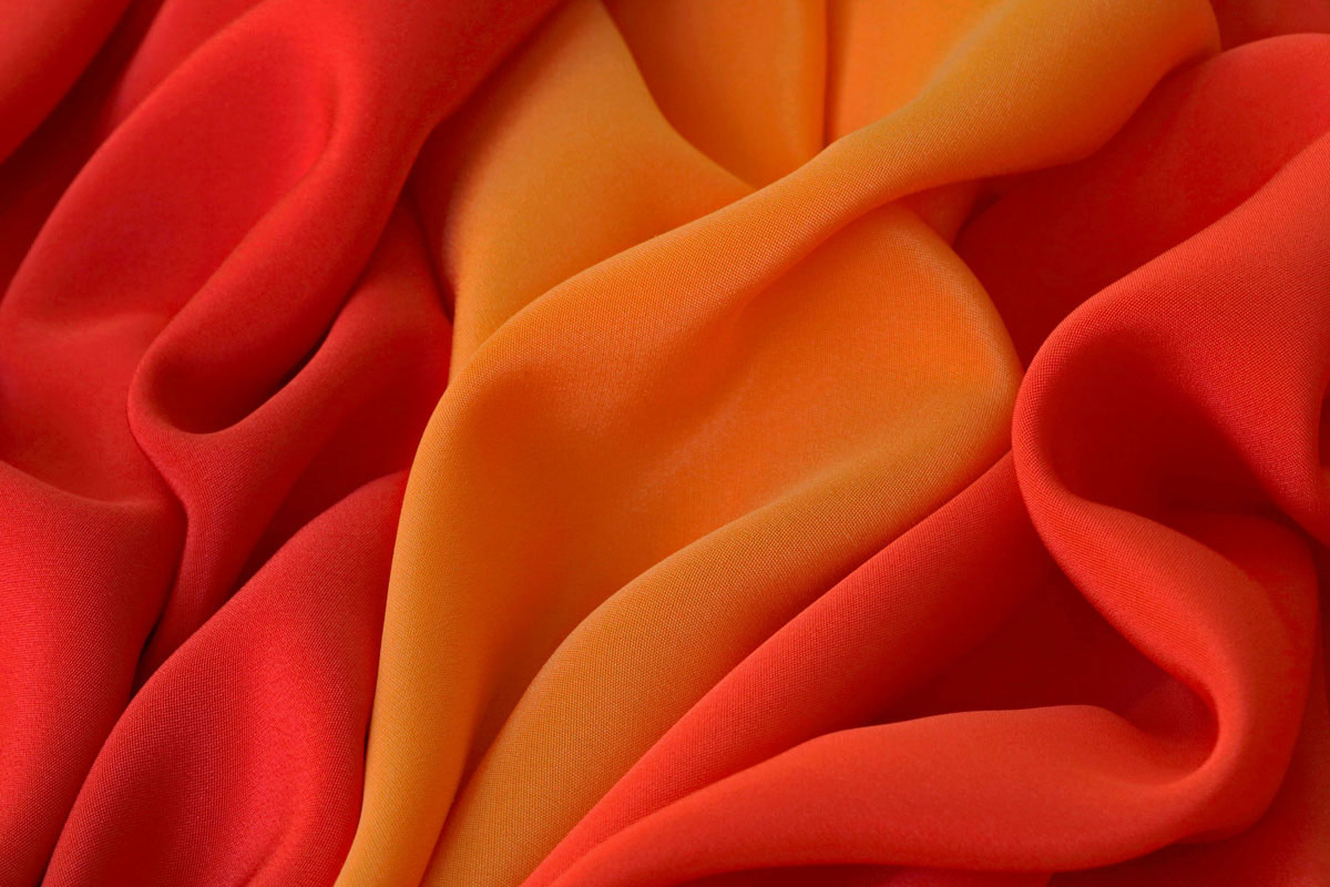 Theory Orange Spice Cupro Twill - Theory - Designer - Fashion Fabrics