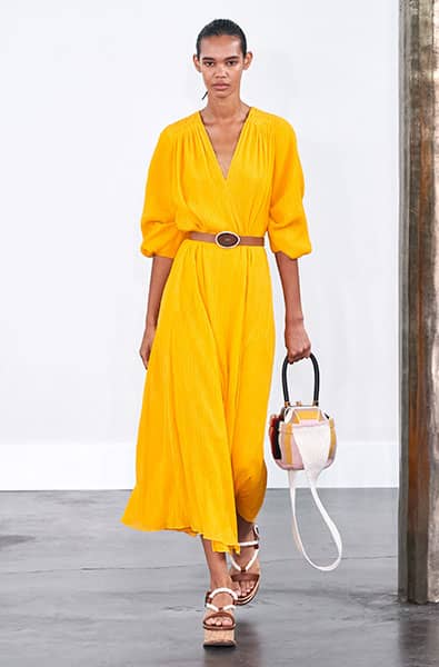 Saffron dress  - Gabriela Hearst Ready-to-Wear Spring 2020