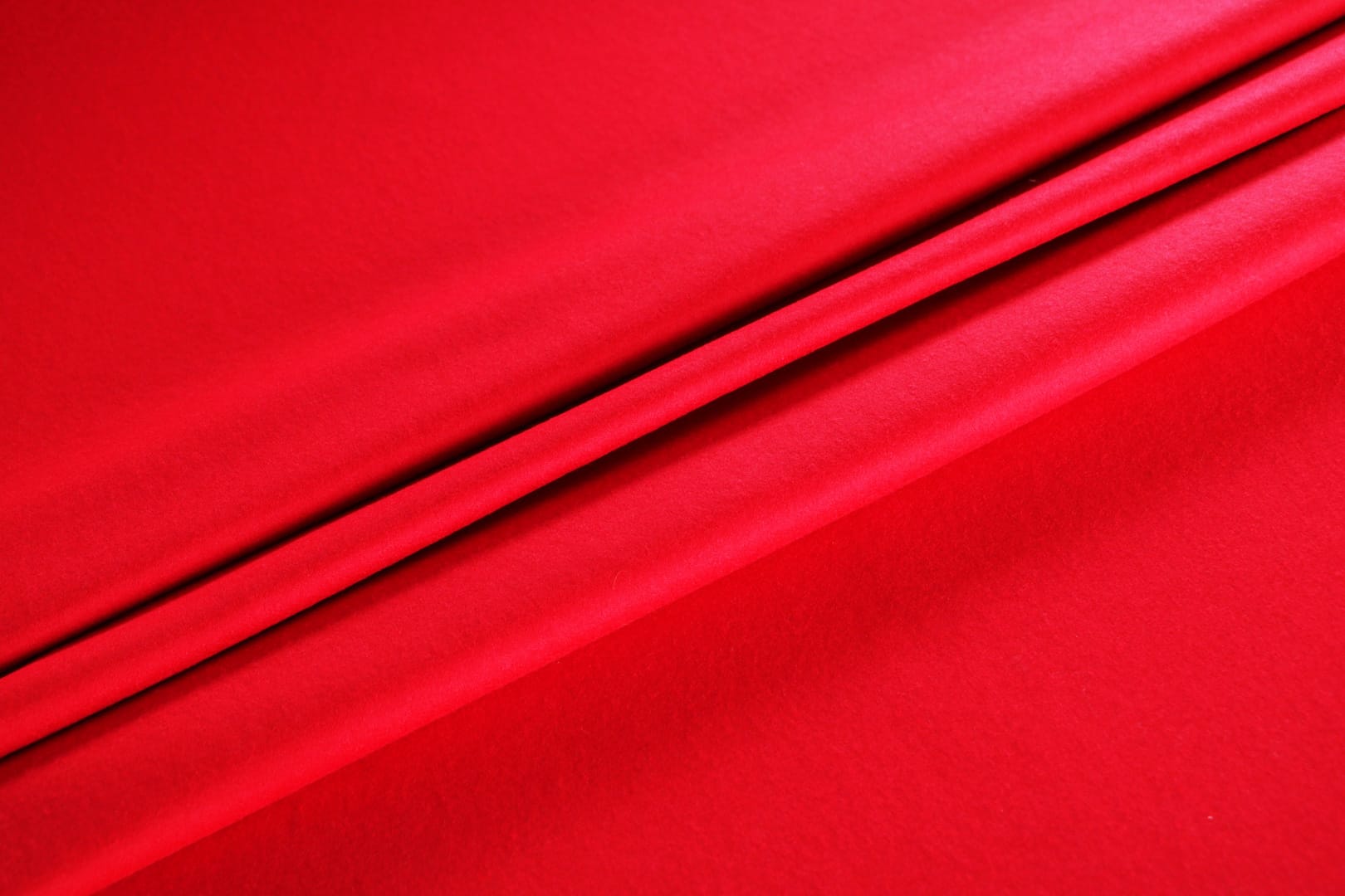 Red Wool fabric for dressmaking